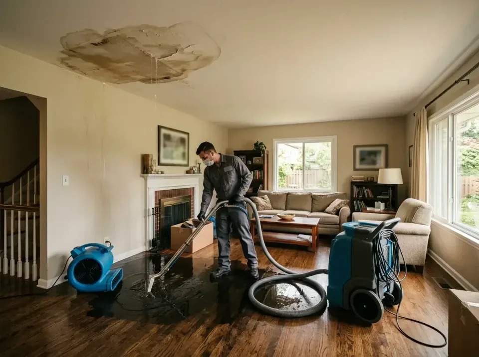attic-pipe-burst-ceiling-drip-008 — frequently asked questions, Water Damage Restoration & Carpet Care in Bronx, NY